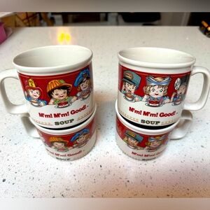 Set of 4 Campbell’s Soup Mugs